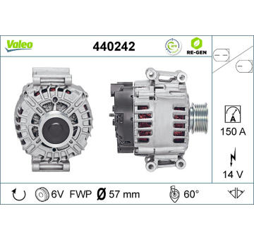 generátor VALEO 440242