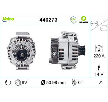 generátor VALEO 440273