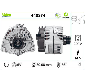 generátor VALEO 440274