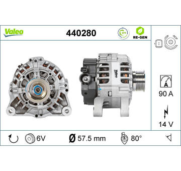 generátor VALEO 440280