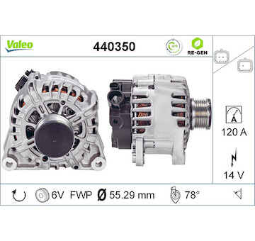 generátor VALEO 440350