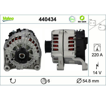 generátor VALEO 440434