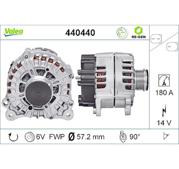 generátor VALEO 440440