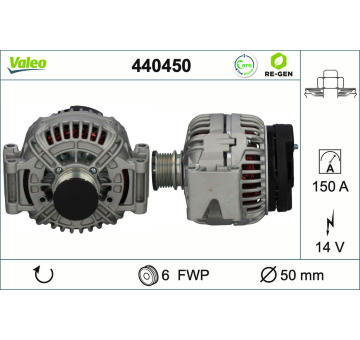 generátor VALEO 440450