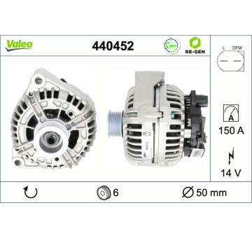 generátor VALEO 440452