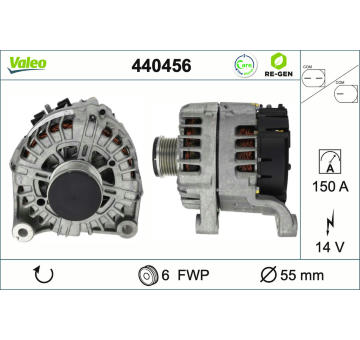 generátor VALEO 440456