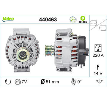 generátor VALEO 440463