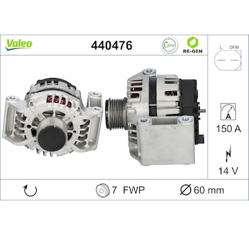 generátor VALEO 440476