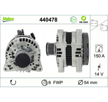 generátor VALEO 440478