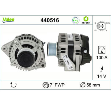 generátor VALEO 440516