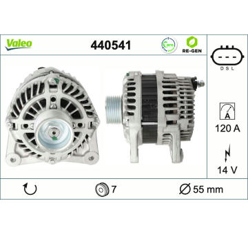 generátor VALEO 440541