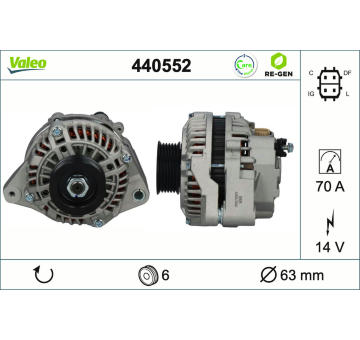 generátor VALEO 440552