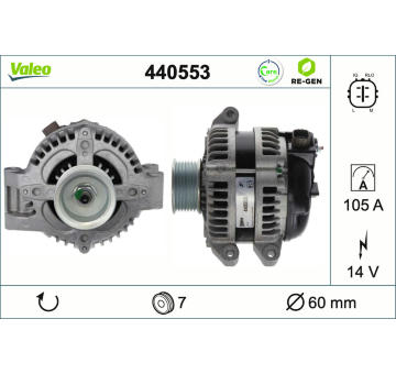 generátor VALEO 440553