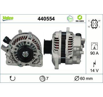 Alternátor VALEO 440554