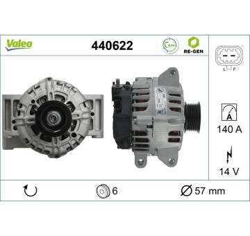 generátor VALEO 440622
