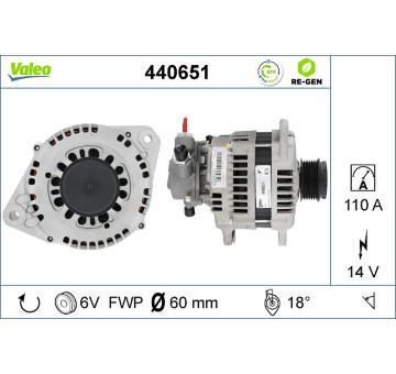 generátor VALEO 440651