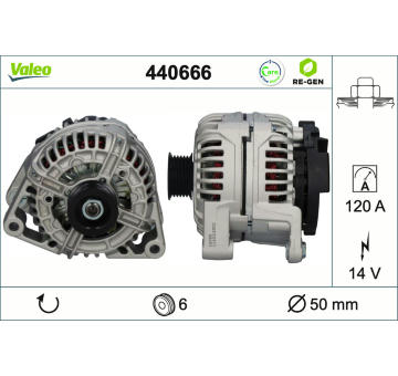 generátor VALEO 440666