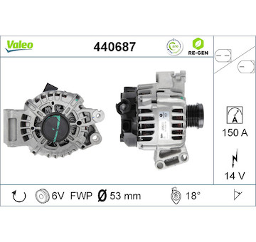 generátor VALEO 440687