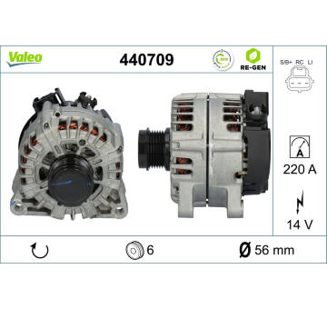 generátor VALEO 440709