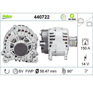 generátor VALEO 440722