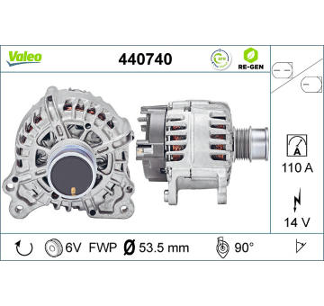 generátor VALEO 440740