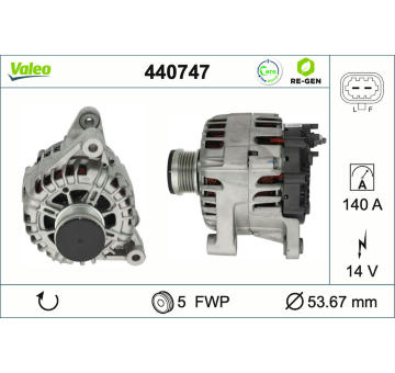 generátor VALEO 440747