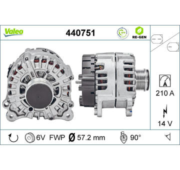 generátor VALEO 440751