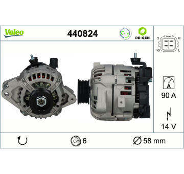 generátor VALEO 440824