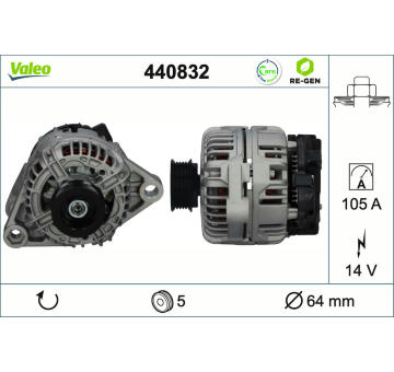 generátor VALEO 440832