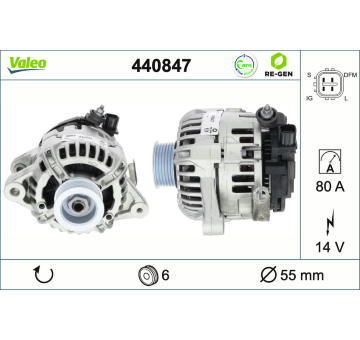 generátor VALEO 440847