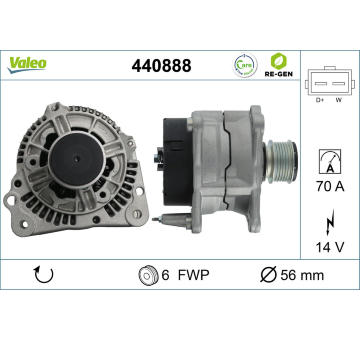 generátor VALEO 440888