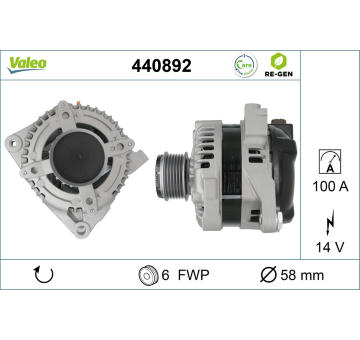 generátor VALEO 440892
