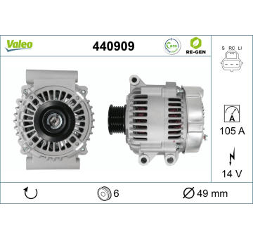 generátor VALEO 440909