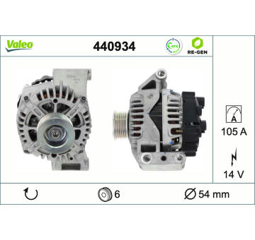 generátor VALEO 440934