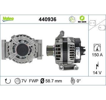 generátor VALEO 440936