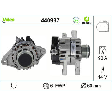 generátor VALEO 440937