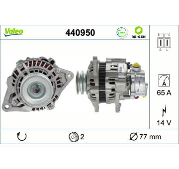 generátor VALEO 440950