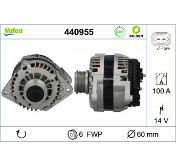 generátor VALEO 440955