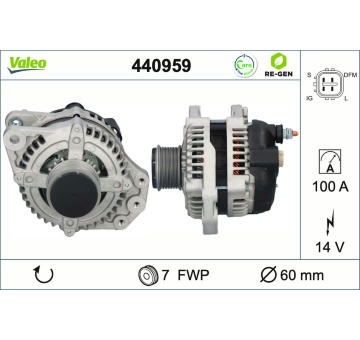 generátor VALEO 440959