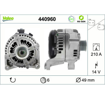 generátor VALEO 440960
