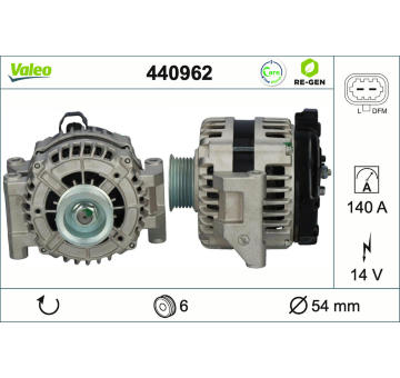Alternátor VALEO 440962