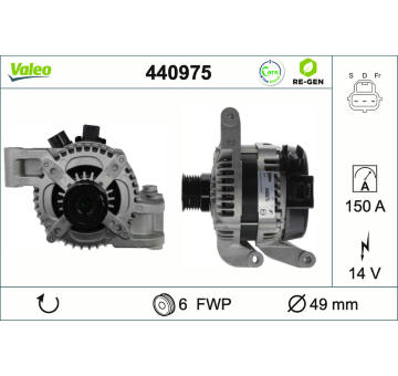 generátor VALEO 440975
