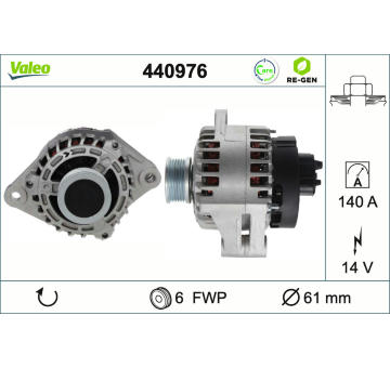 generátor VALEO 440976