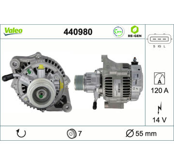 generátor VALEO 440980