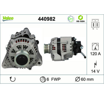 generátor VALEO 440982