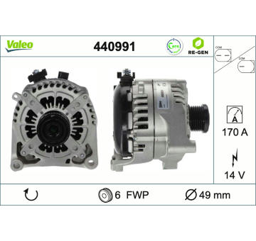 generátor VALEO 440991