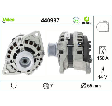 generátor VALEO 440997