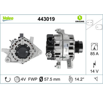 generátor VALEO 443019