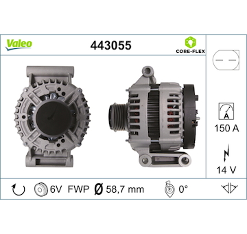 generátor VALEO 443055