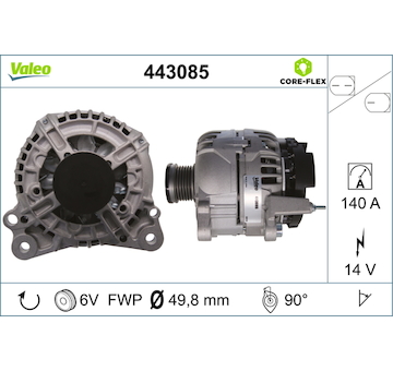 generátor VALEO 443085